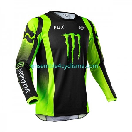 Maillot VTT/Motocross Manches Longues 2022 Fox Racing 180 Monster N001